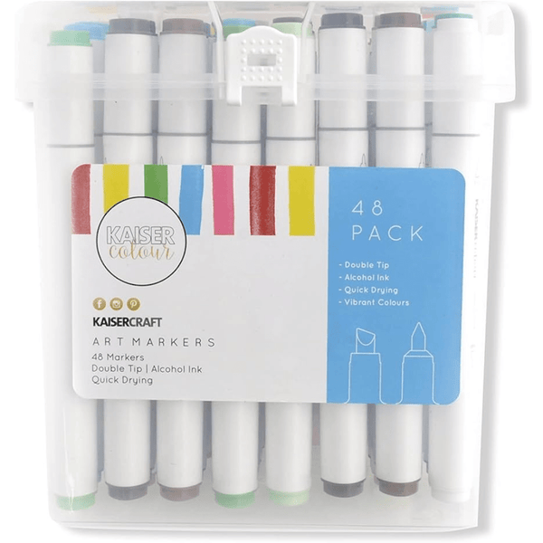 Kaisercolour Markers Kaisercraft Art Markers Review Kaisercolour