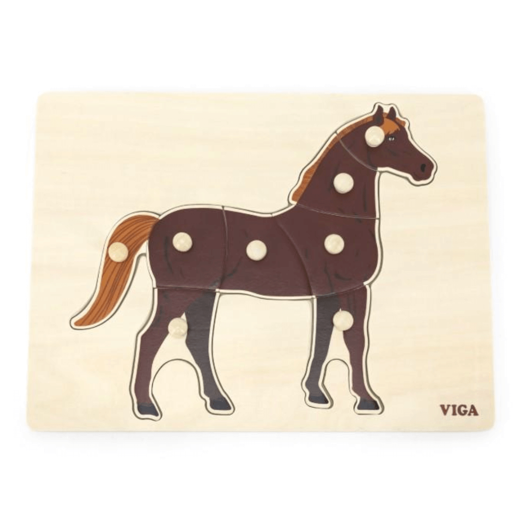 Montessori Puzzle Horse 8 Pieces