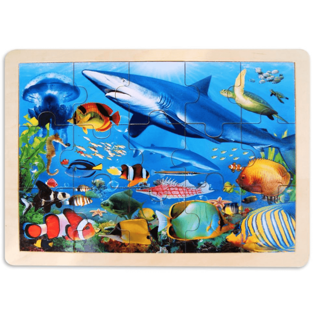 Under The Sea - 48 Piece Wooden Jigsaw Puzzle