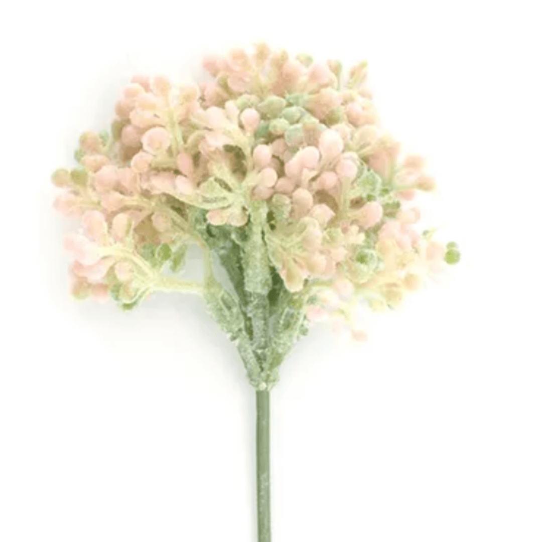 8 head Flower Natural Pink Stamen