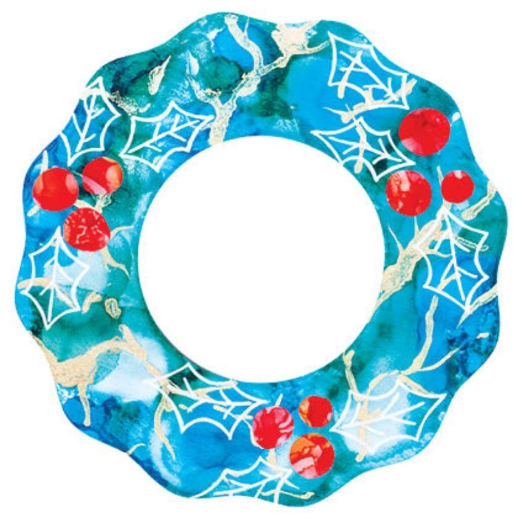 Wooden Wreath Pack of 10
