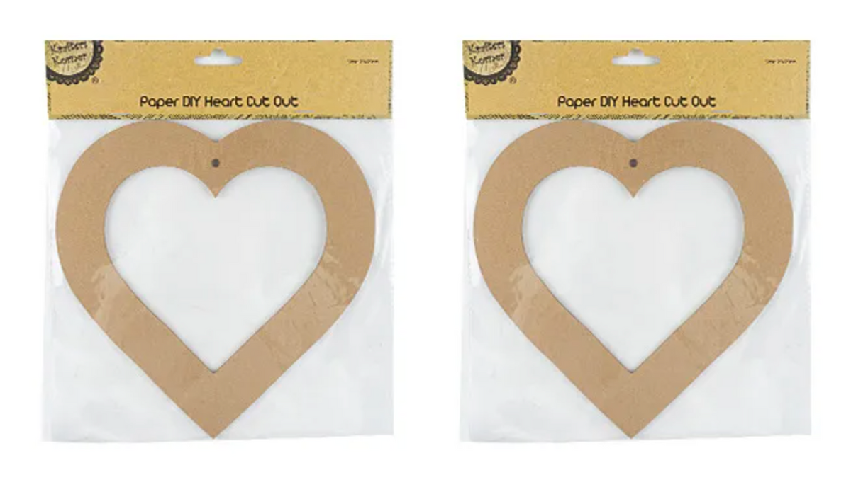 Paper DIY Heart Cut Out