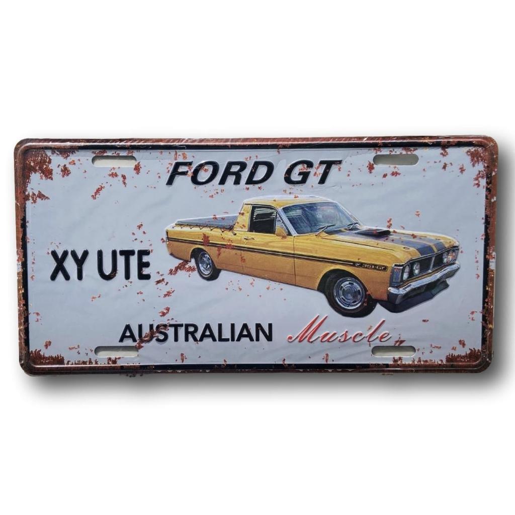 Aussie Car Plate