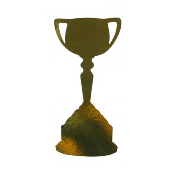 200mm Cutouts Trophy Cup Gold Pack Of 12