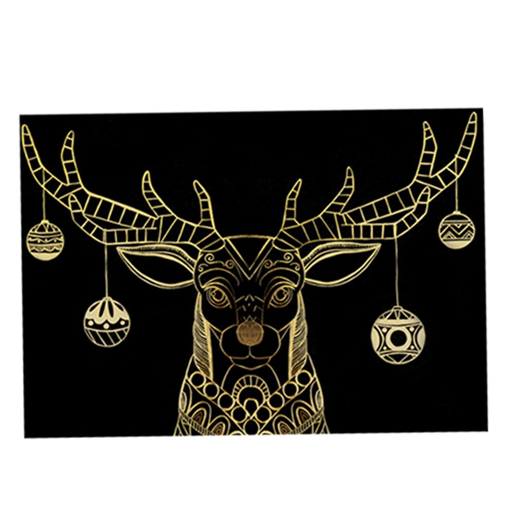 Scratch Board Printed Sheets - Christmas Designs - Pack of 10