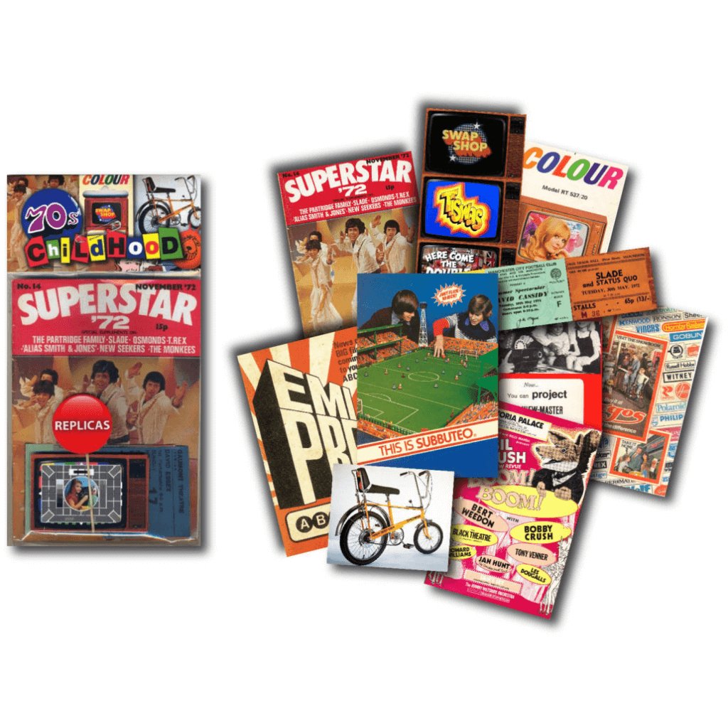 1970s Childhood Memorabilia Pack - Senior Style