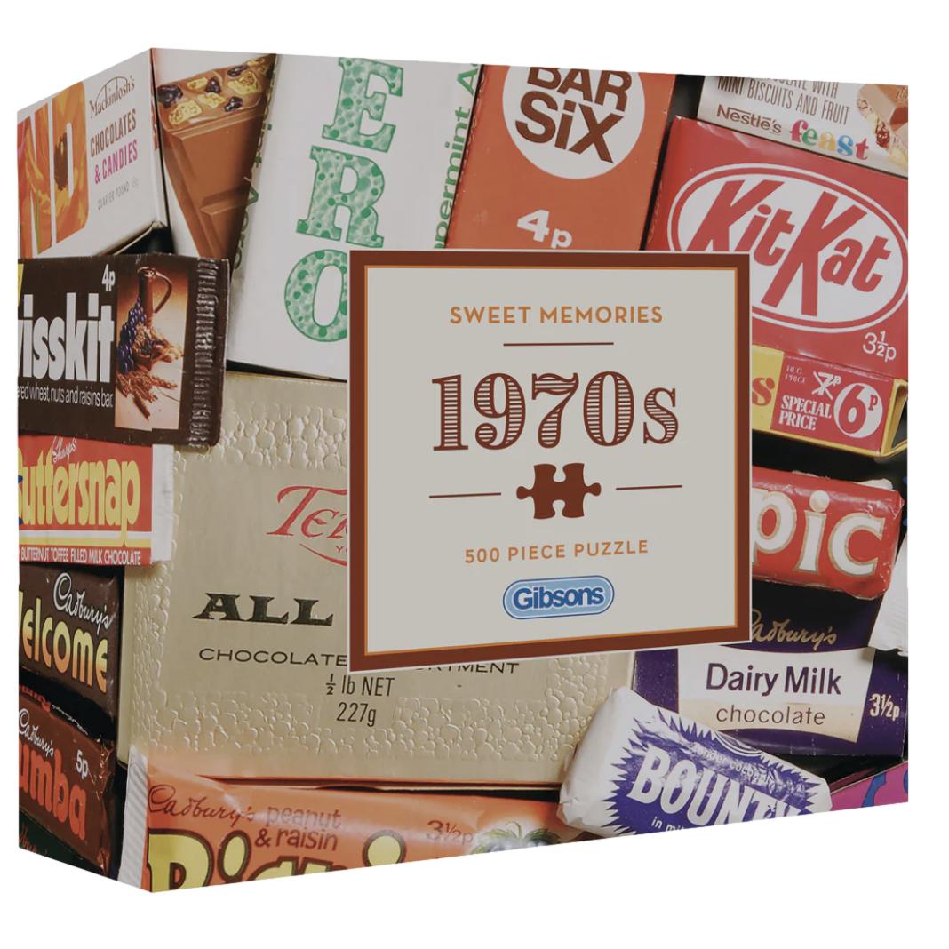 Sweet Memories 1970s - 500 Piece Jigsaw Puzzle