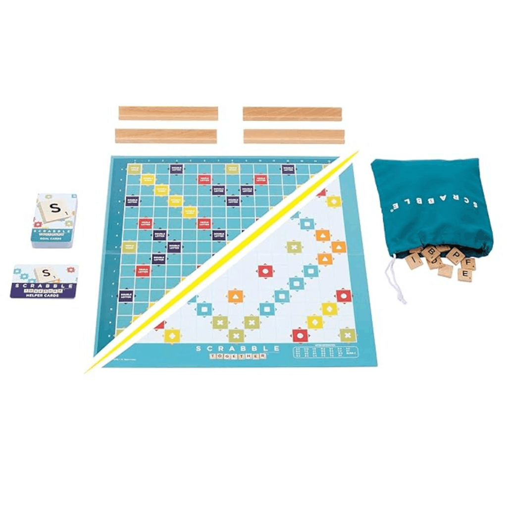 Wooden Tiles 2-in-1 Scrabble Board Game