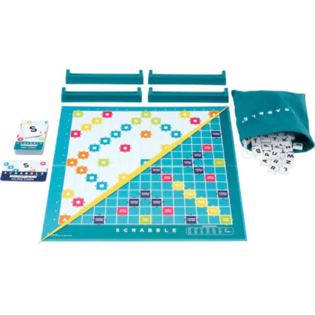 2-in-1 Scrabble Board Game