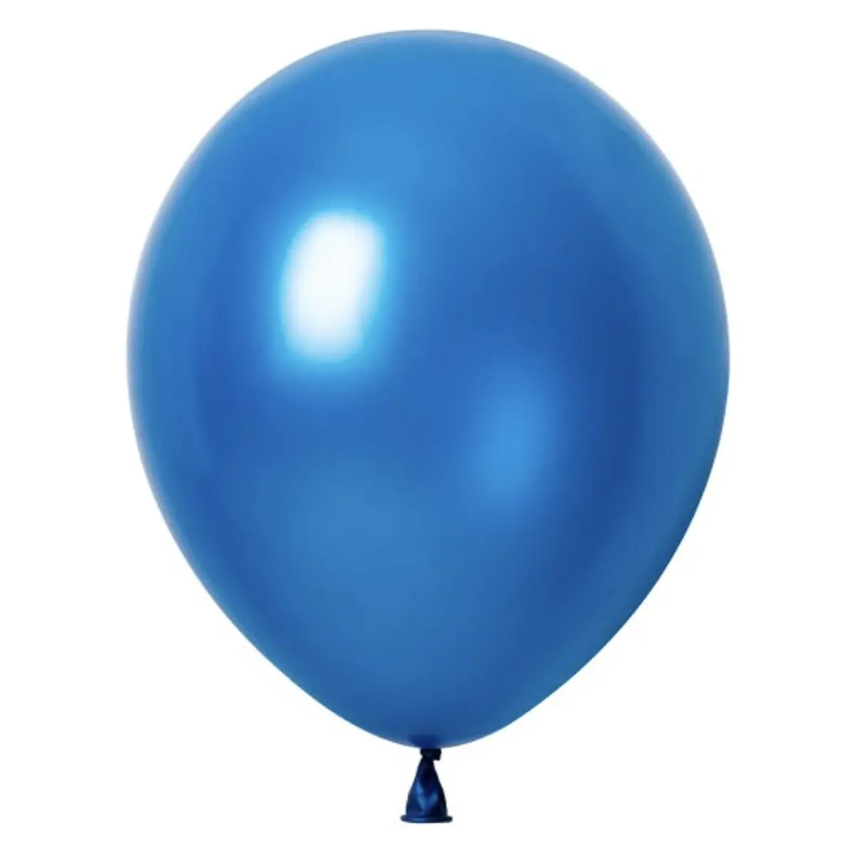 30cm Fashion Metallic Blue Balloons 25 Pack