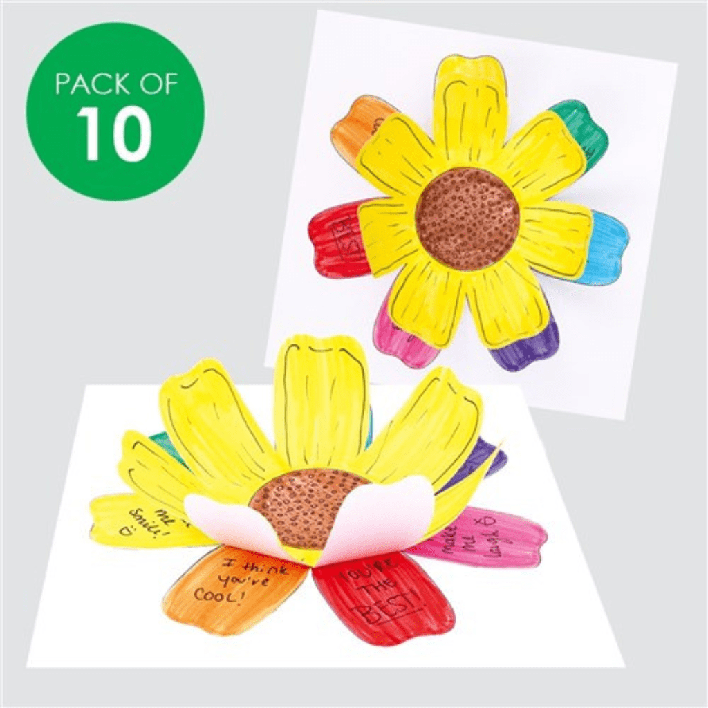 3D Flower Cards