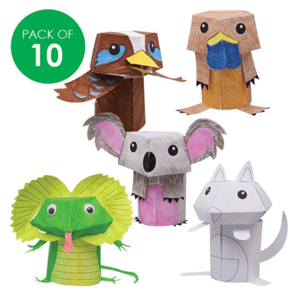 3D Paper Australian Animals