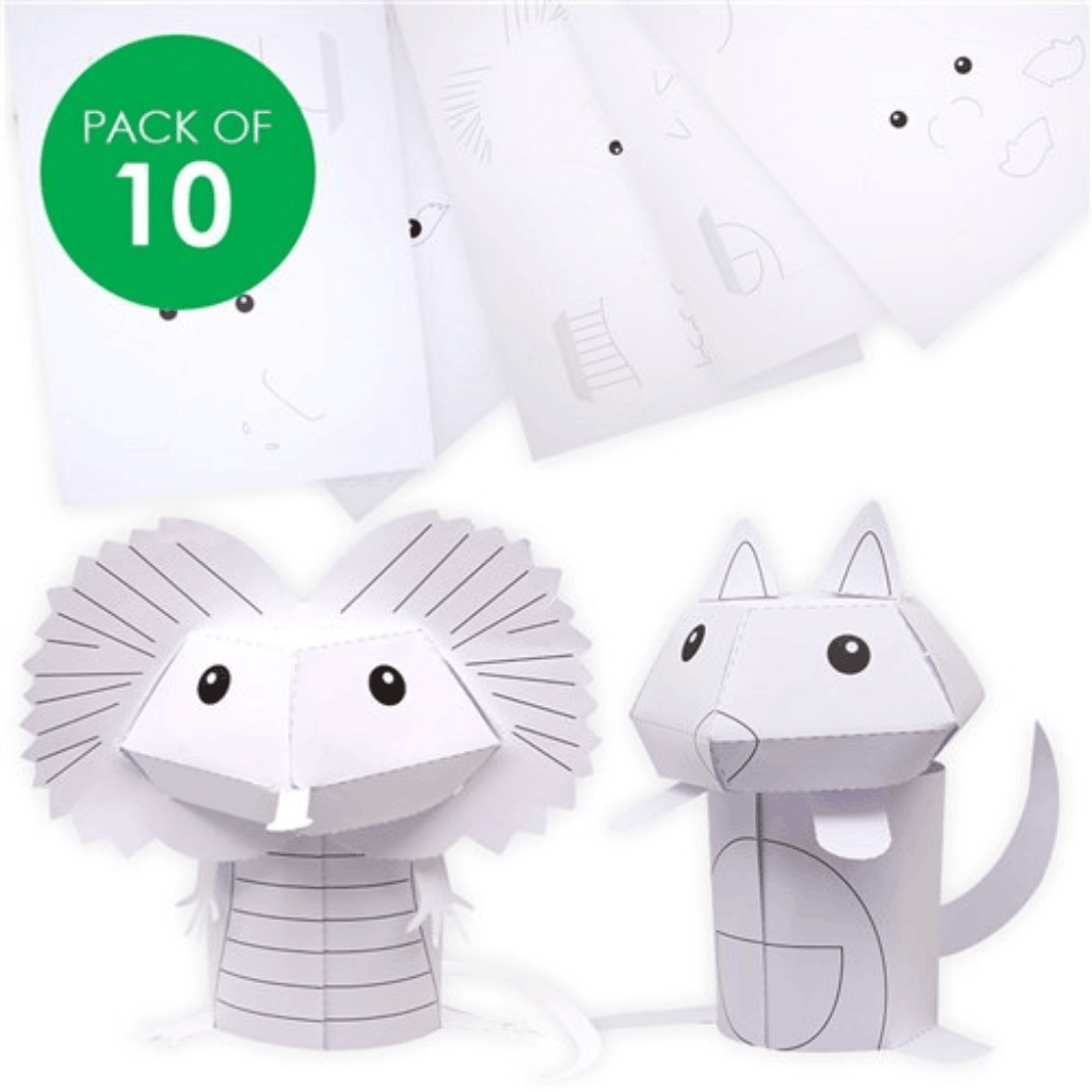 3D Paper Australian Animals