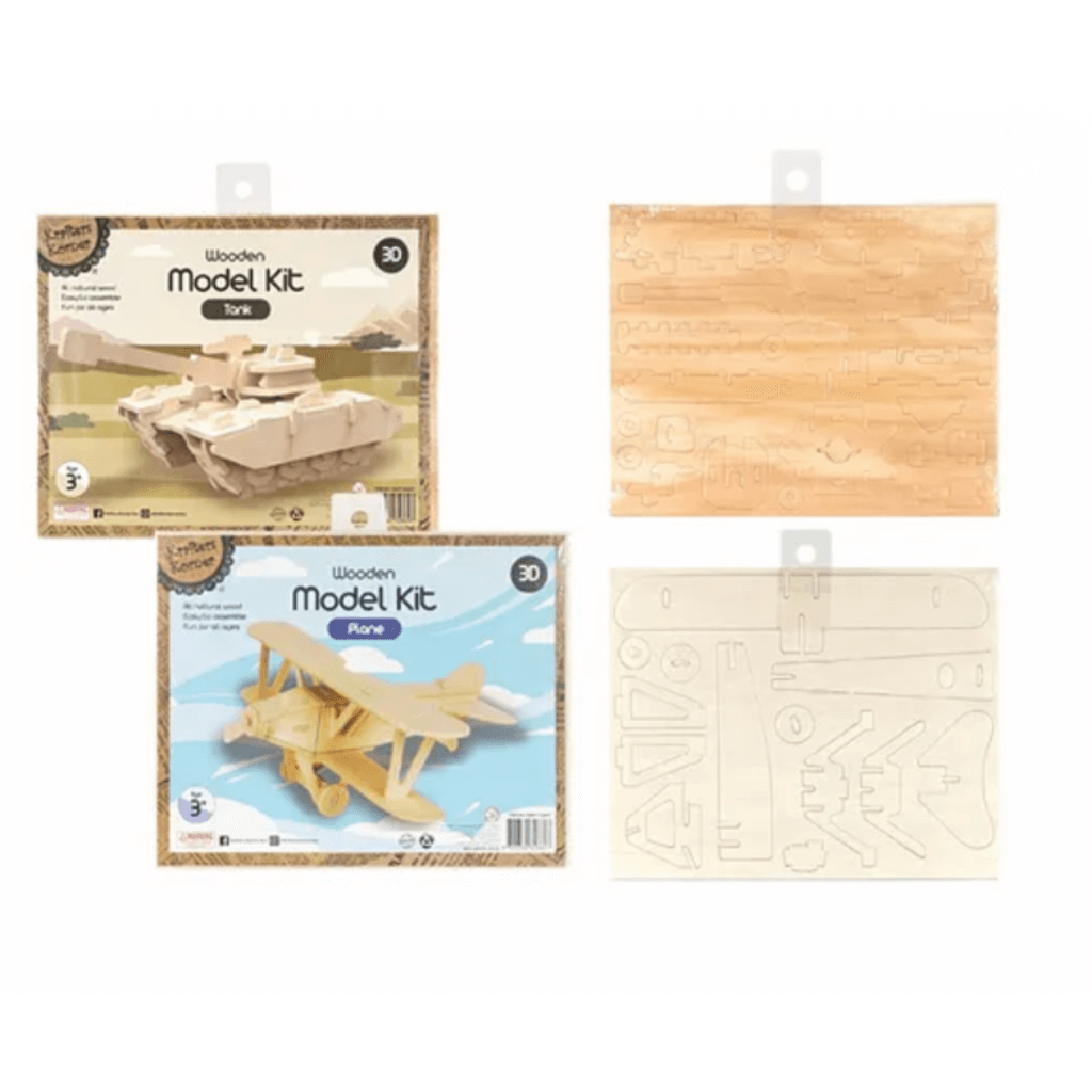 3D Wooden Model Kit