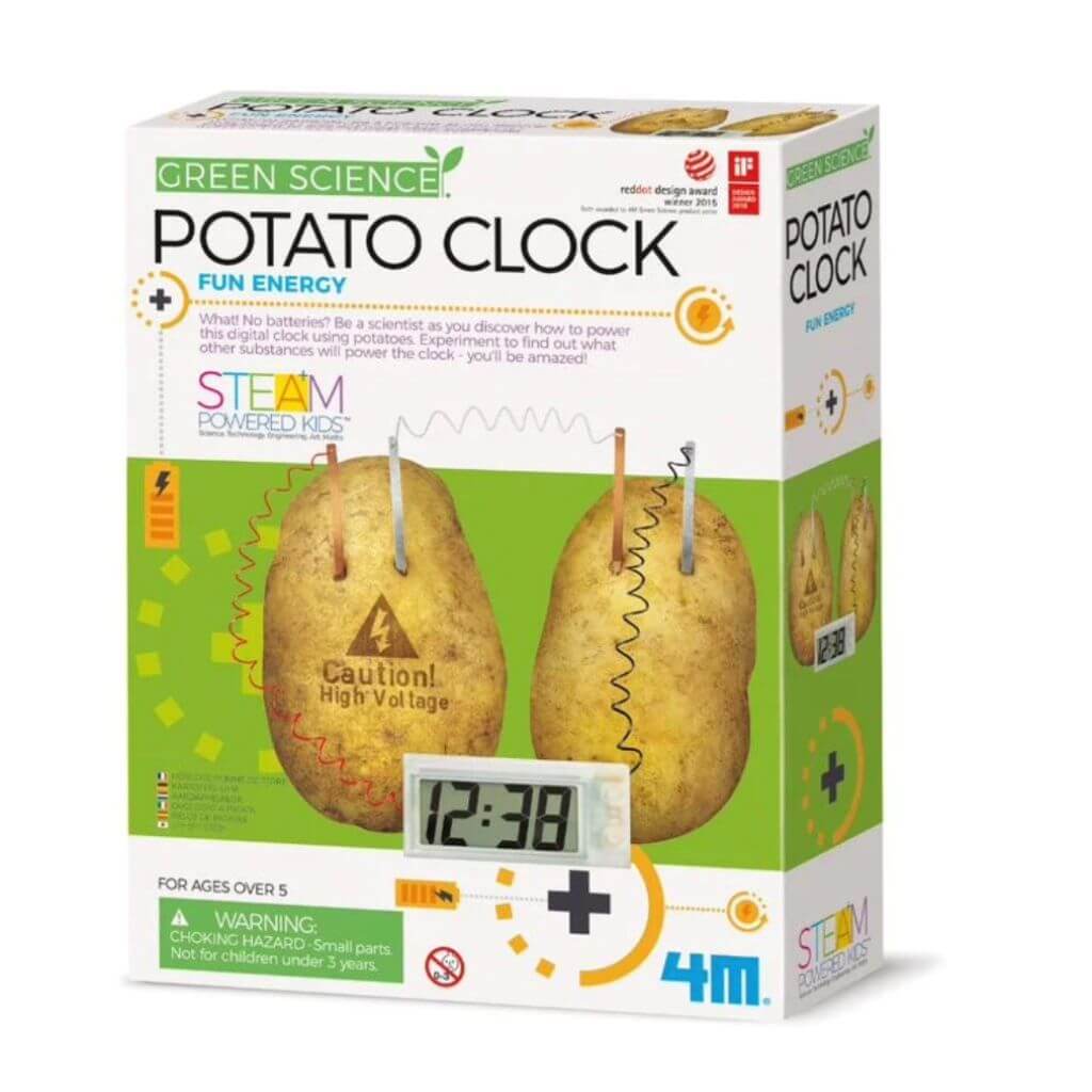 4M - Green Science - Potato Clock - Senior Style