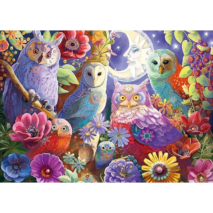 Night Owl Hoot - 300 Large Piece Jigsaw Puzzle