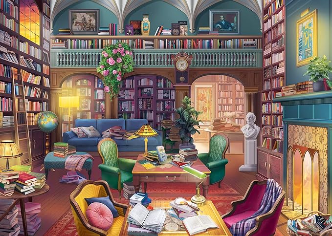 Dream Library - 500 Large Piece Jigsaw Puzzle