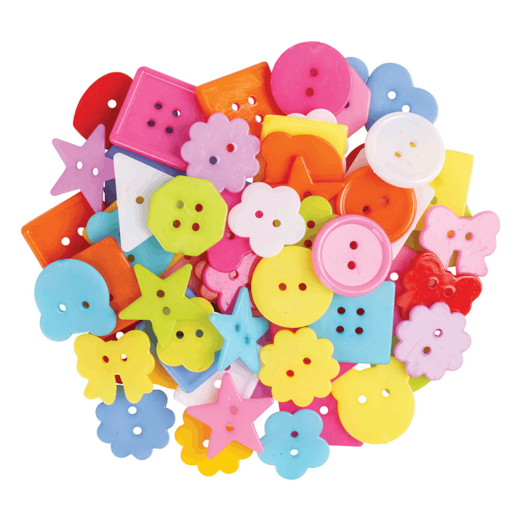 Assorted Bright Buttons