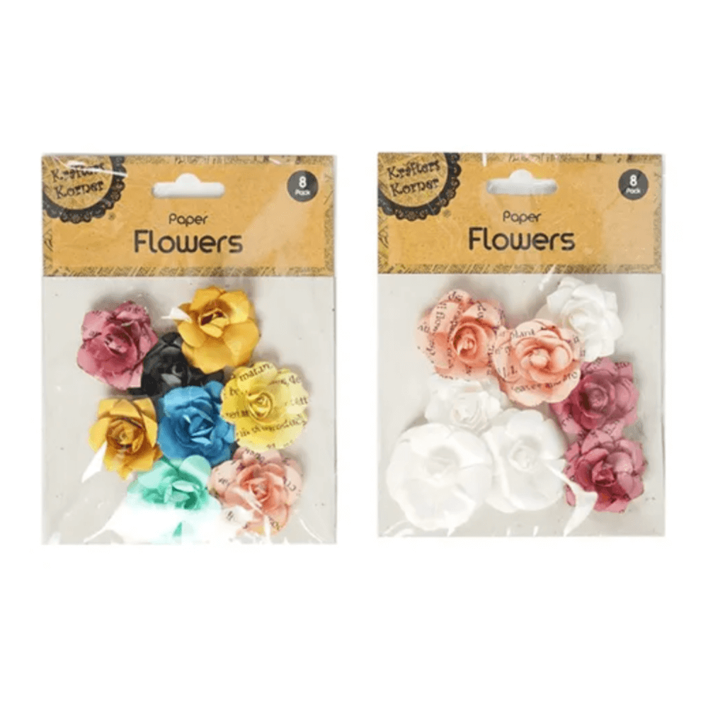 Assorted Paper Flowers