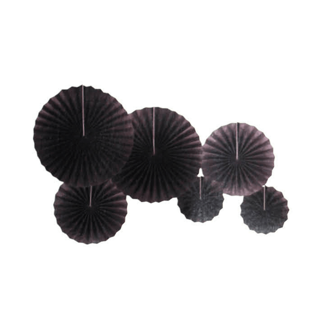 Black Decoration Fans