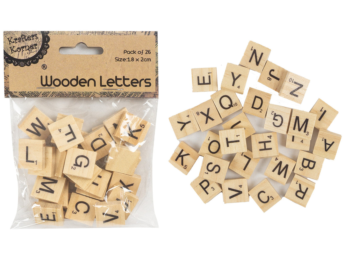 Wooden Letters