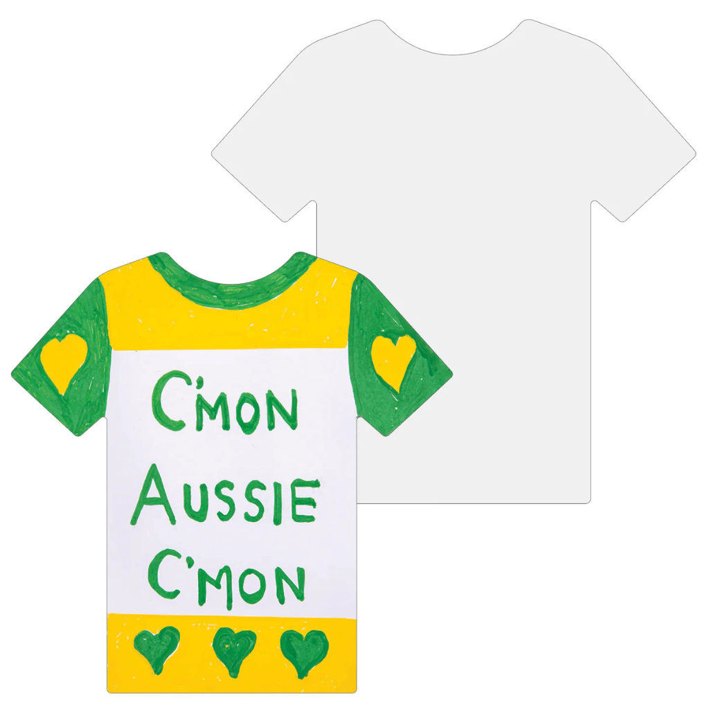 Cardboard T-shirt Shape Pack of 20
