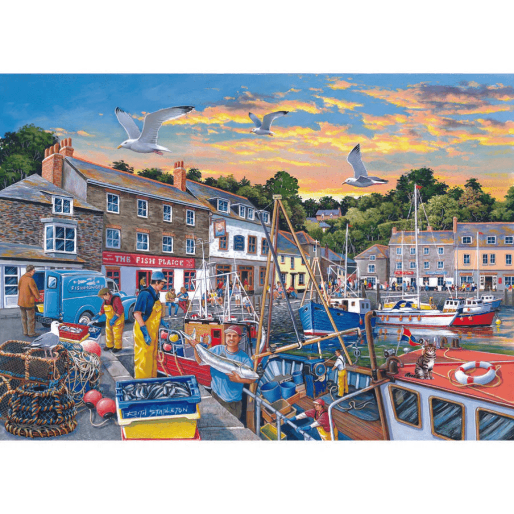 Catch Of The Day - 500 Large Piece Jigsaw Puzzle