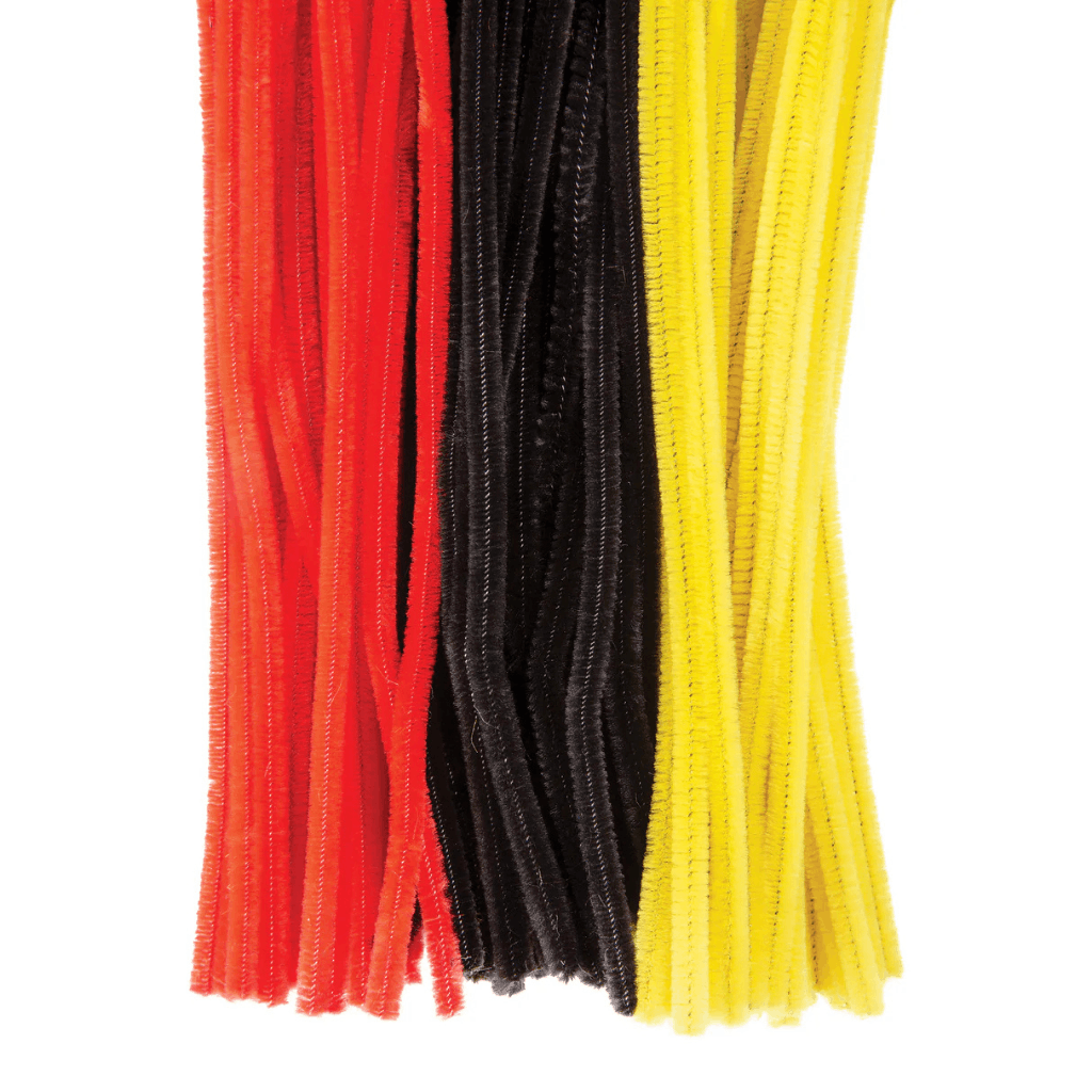 Chenille Stems - Aboriginal Flag