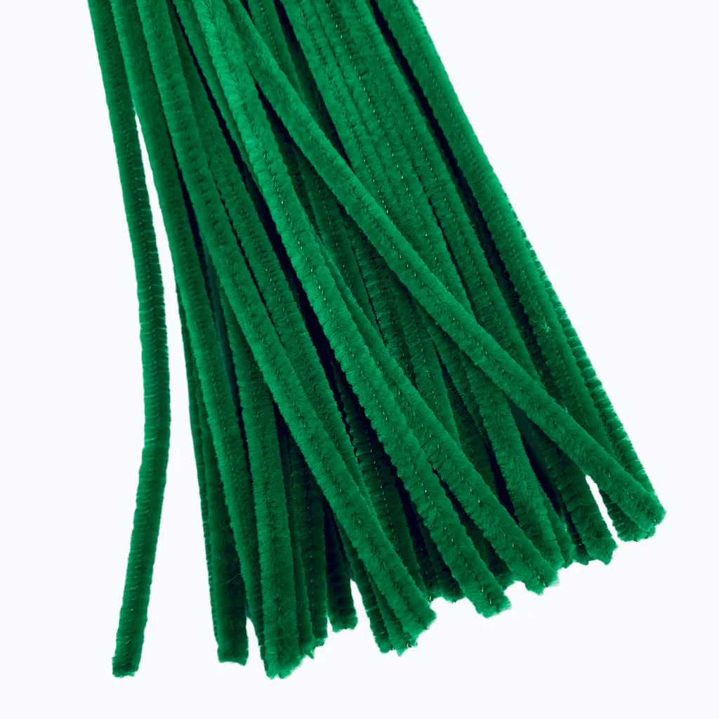 Chenille Sticks - Green