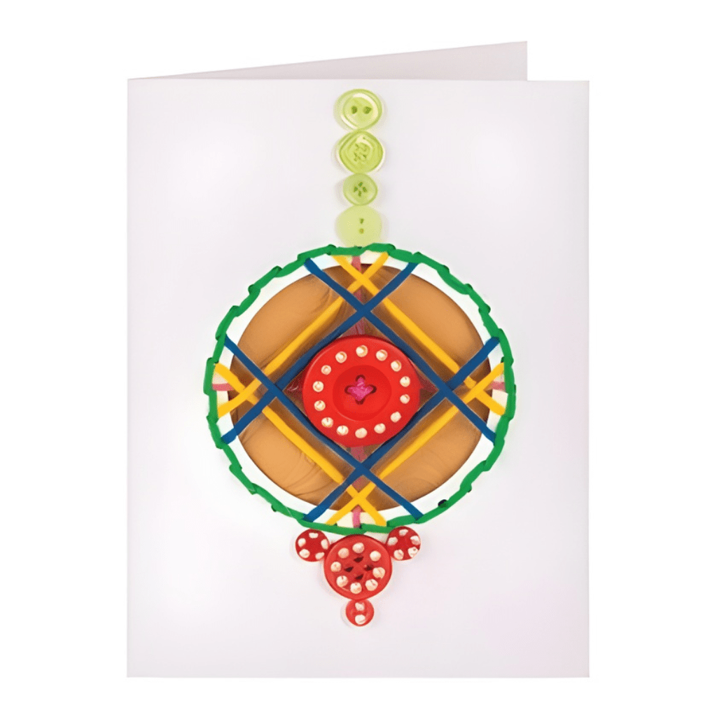 Christmas Cut-Out Threading Card