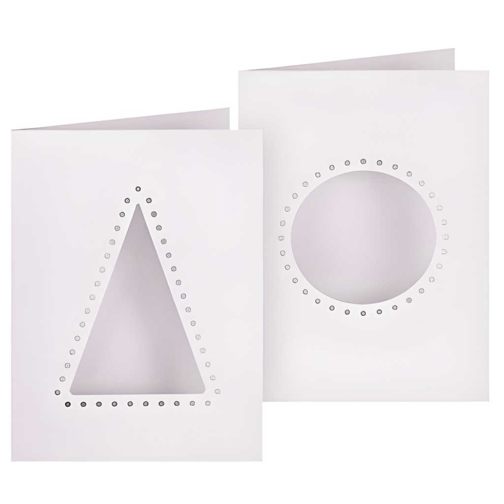 Christmas Cut-Out Threading Card