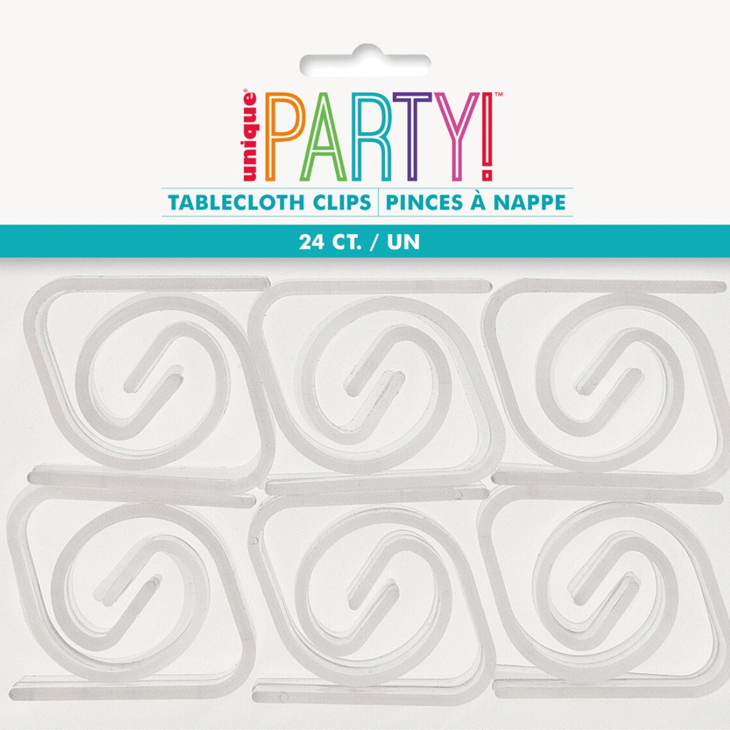 Clear Tablecover Clips