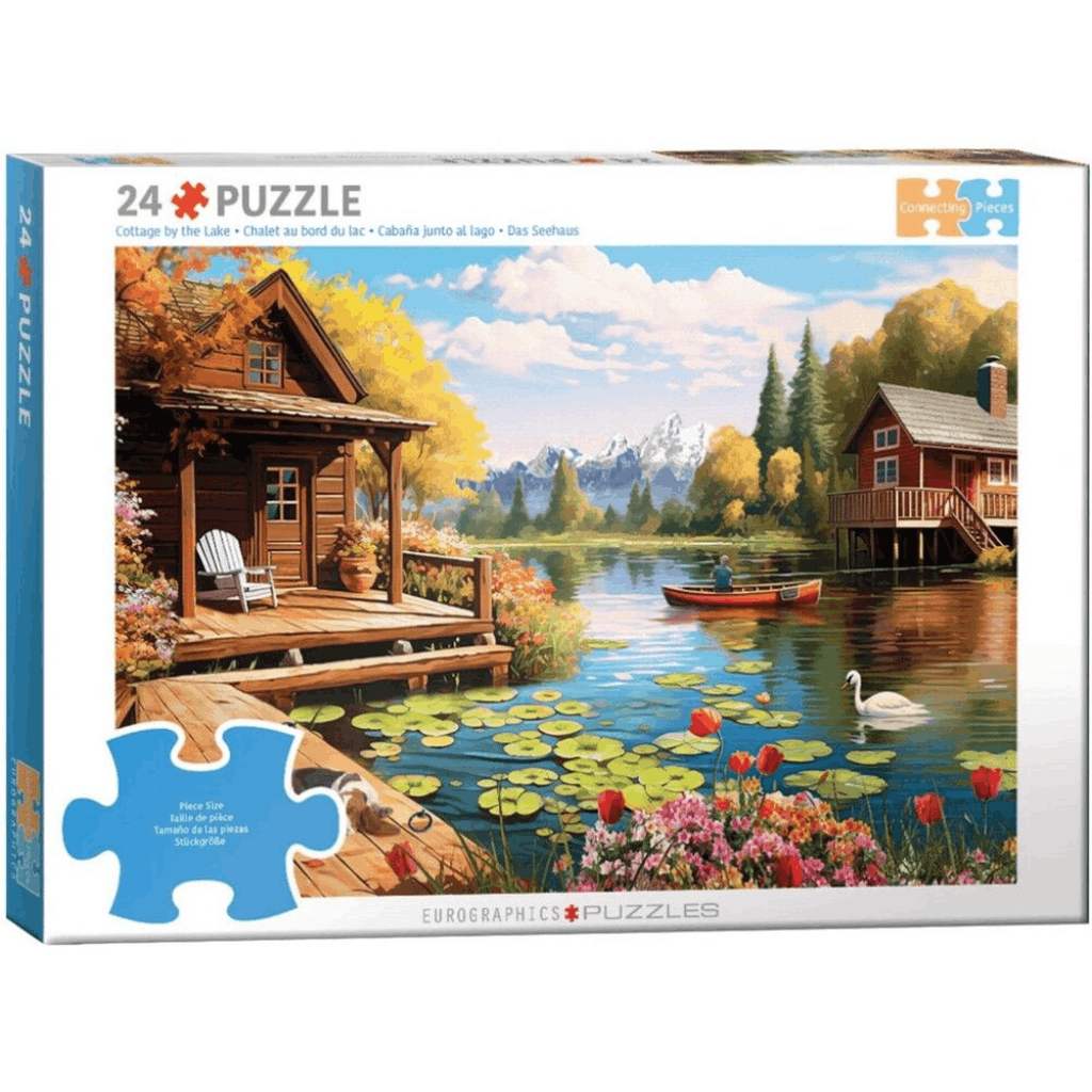Connecting Pieces Lake Cottage 24 Pieces