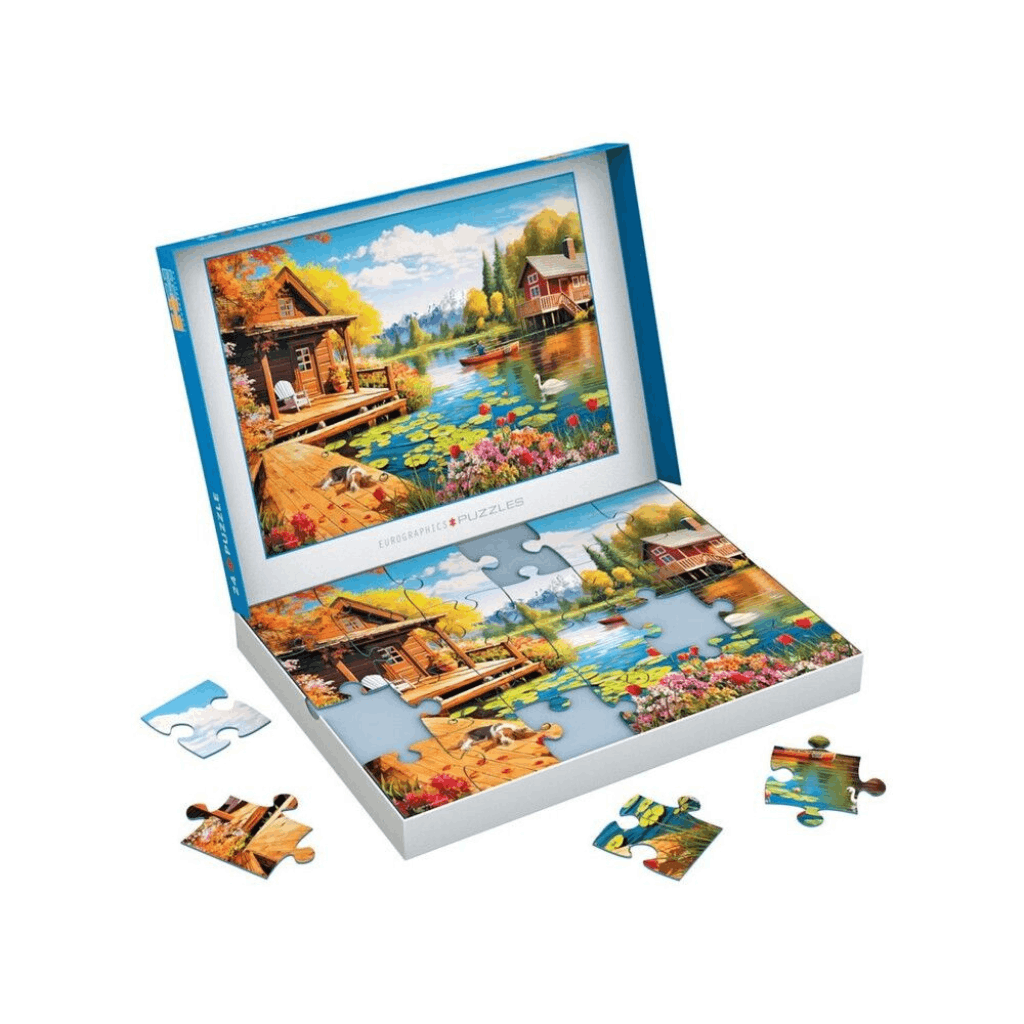 Connecting Pieces Lake Cottage 24 Pieces