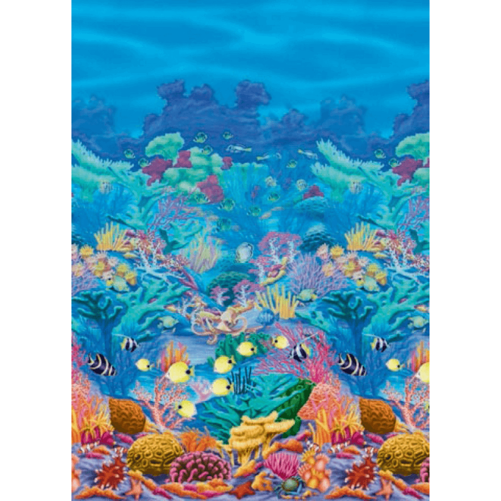 Coral Reef Scene Setter Room Roll