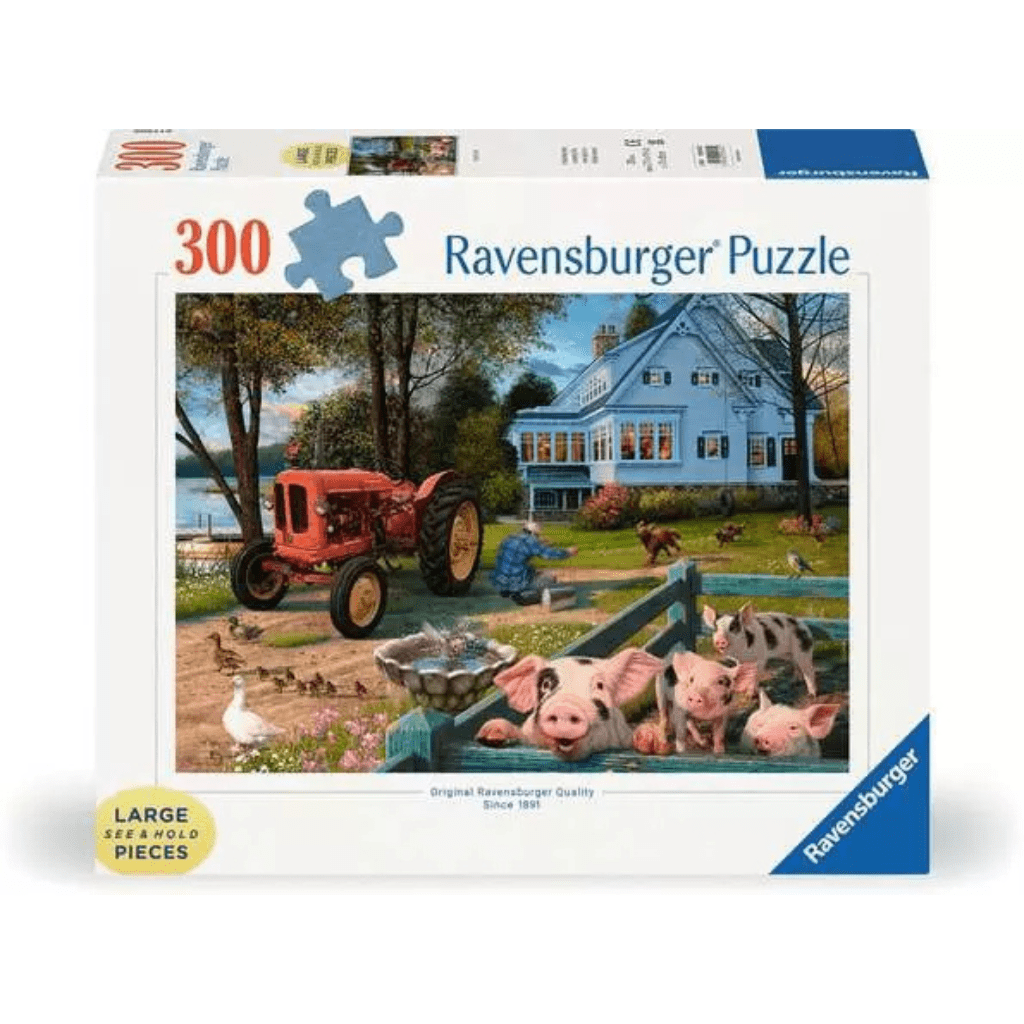Country Life - 300 Piece Large Jigsaw Puzzle