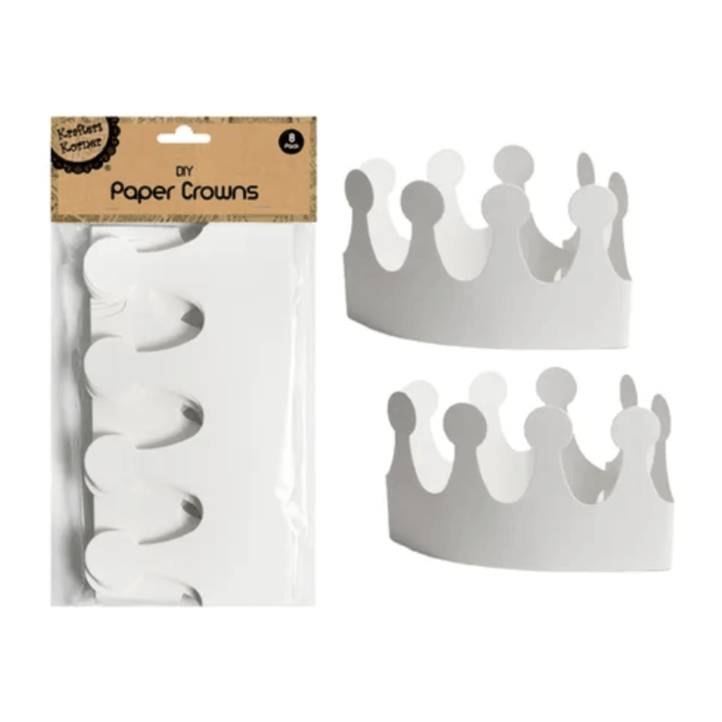Cut-out Paper Crowns