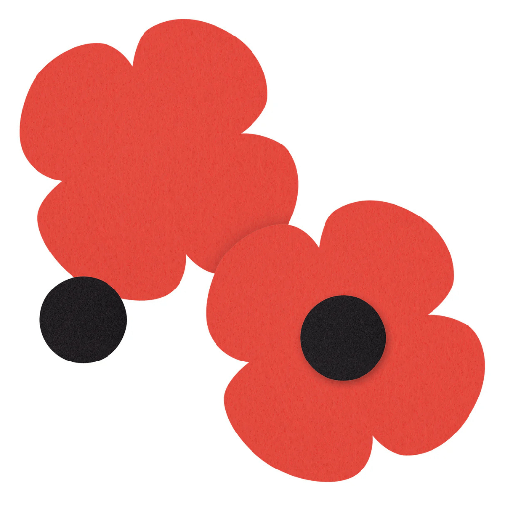 DIY Felt Poppies