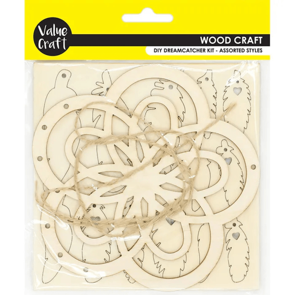 DIY Wood Floral Dreamcatcher Kit