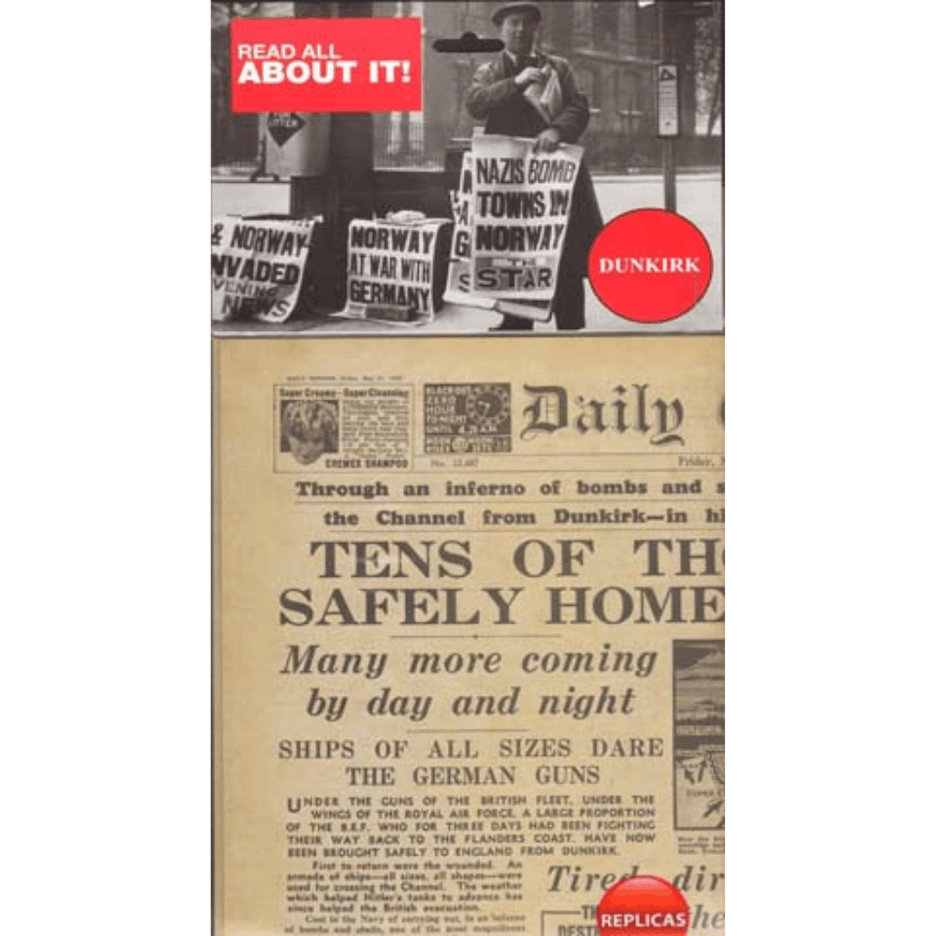 Dunkirk Newspaper Replica