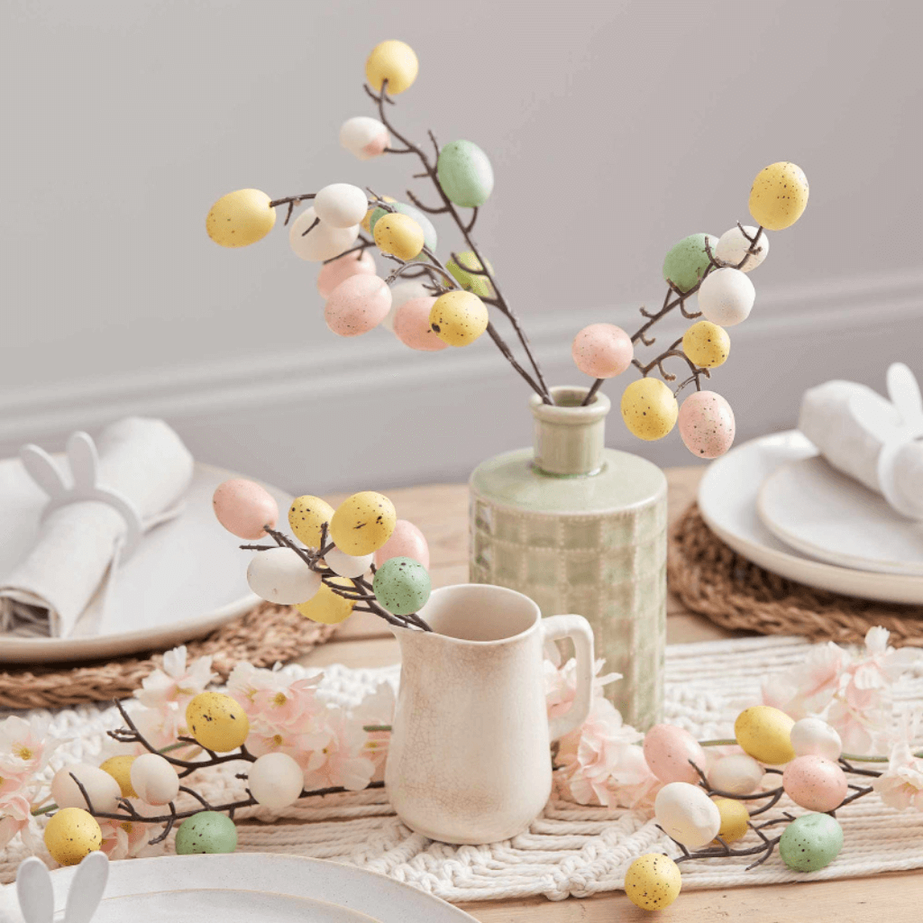 Easter Stems &amp; Eggs Decoration