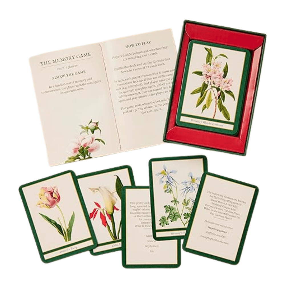 Flowers of the World: A Matching Card and Quiz Game