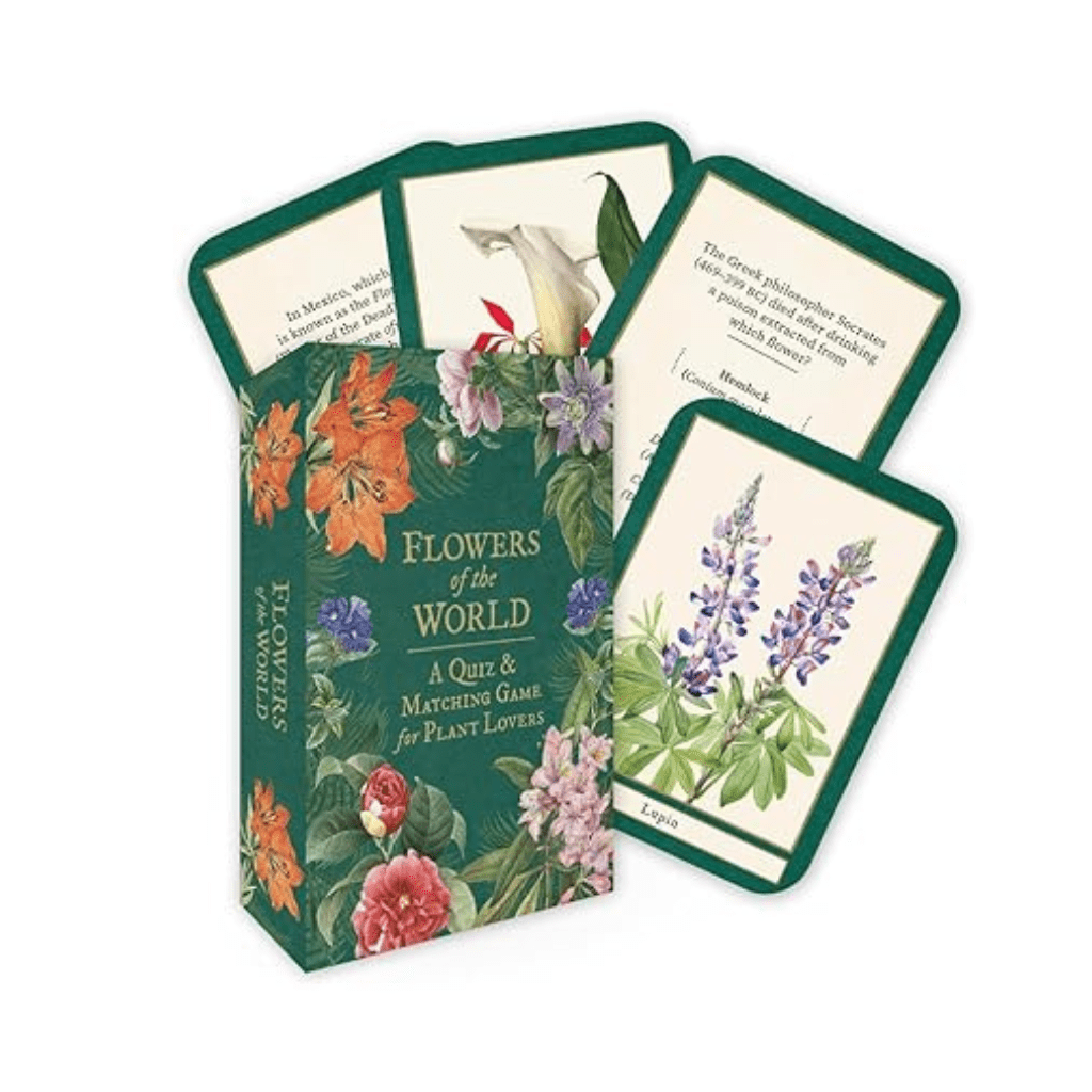 Flowers of the World: A Matching Card and Quiz Game