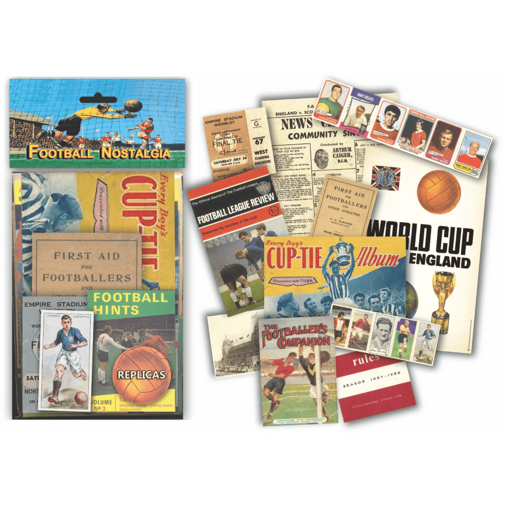 Football Nostalgia Memorabilia Pack