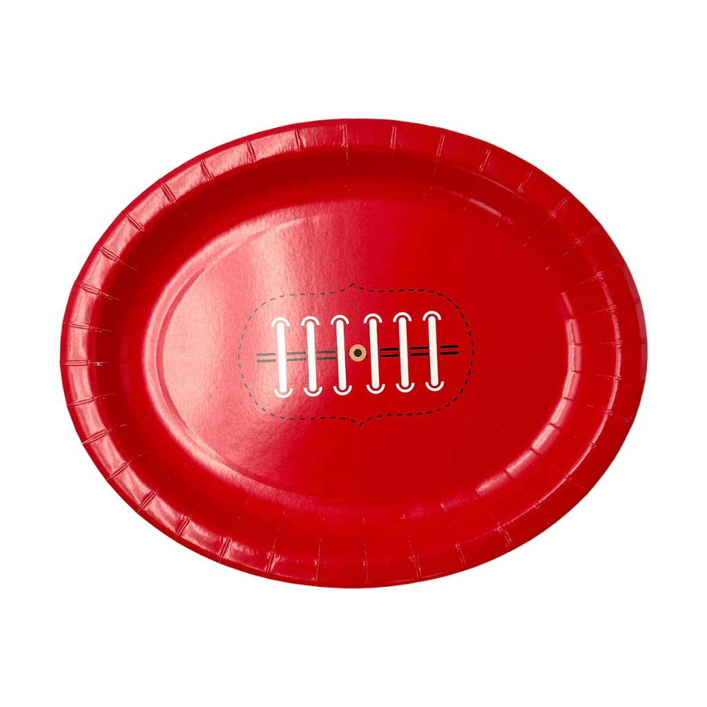 Footy Paper Plates