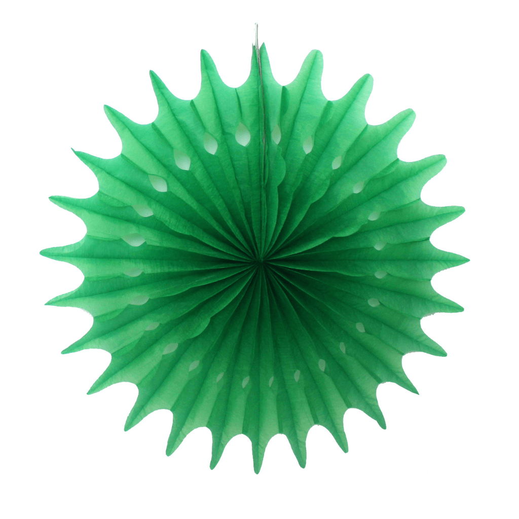 Green Decorative Fan 30cm