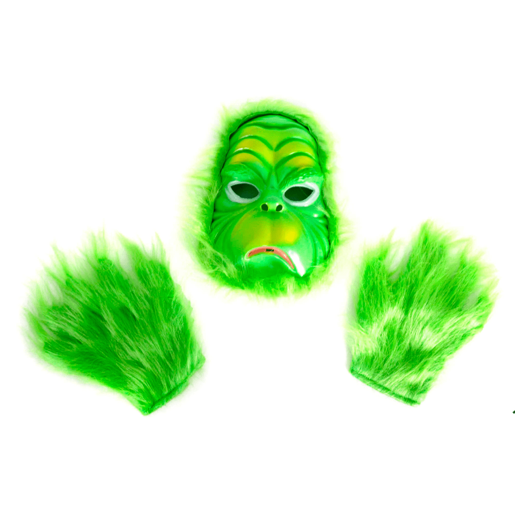 Grumpy Green Mask and Gloves Set