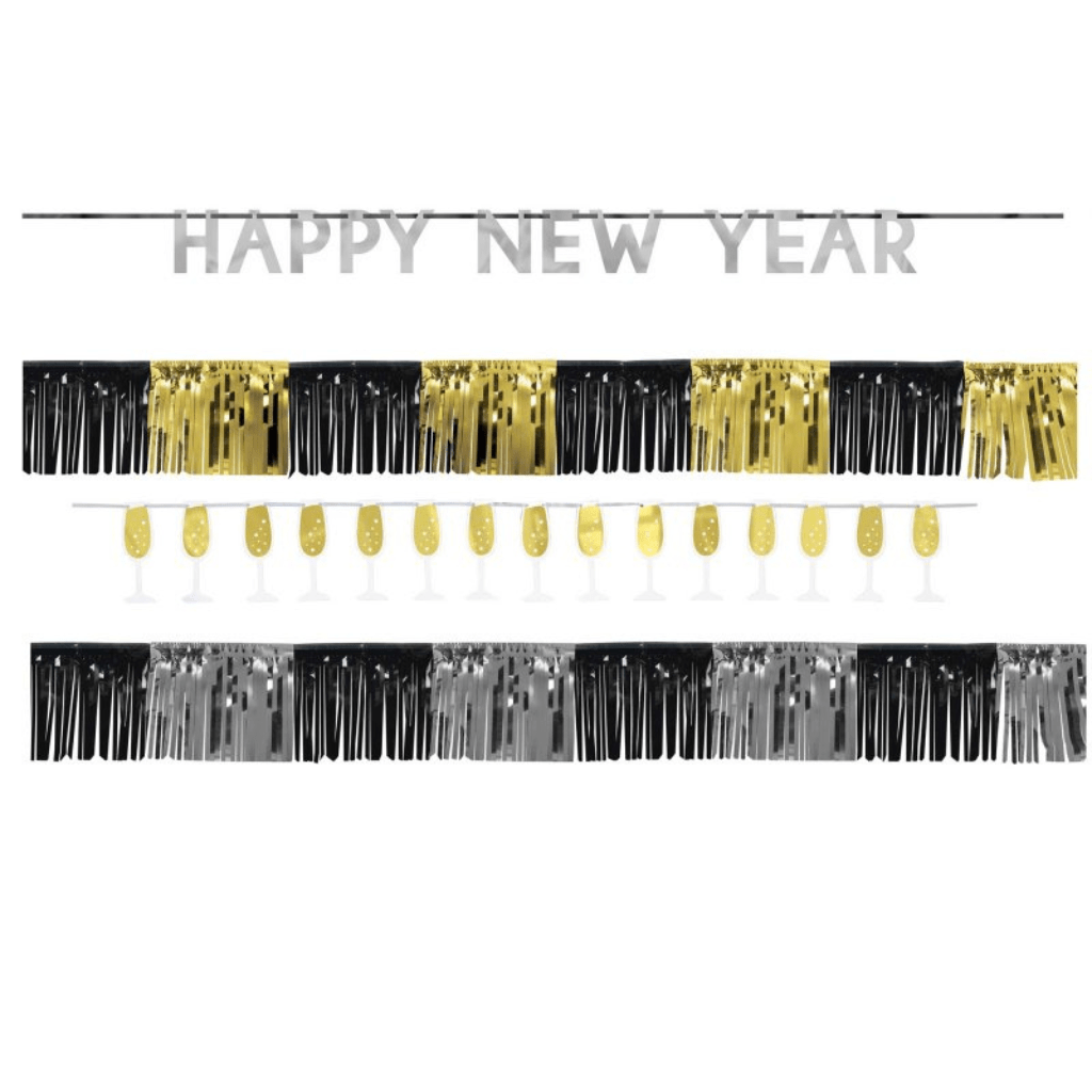 Happy New Year Banner Kit