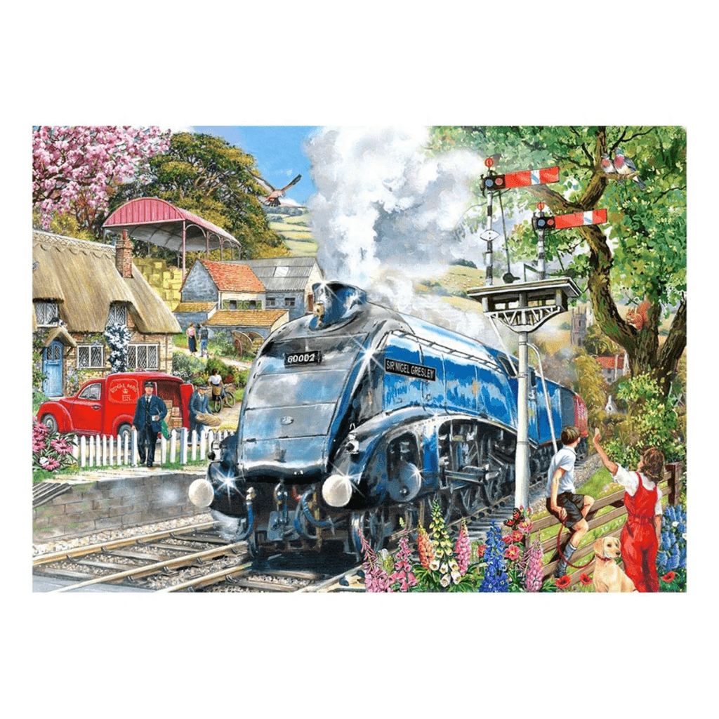 Knight Train - 500 Large Piece Jigsaw Puzzle