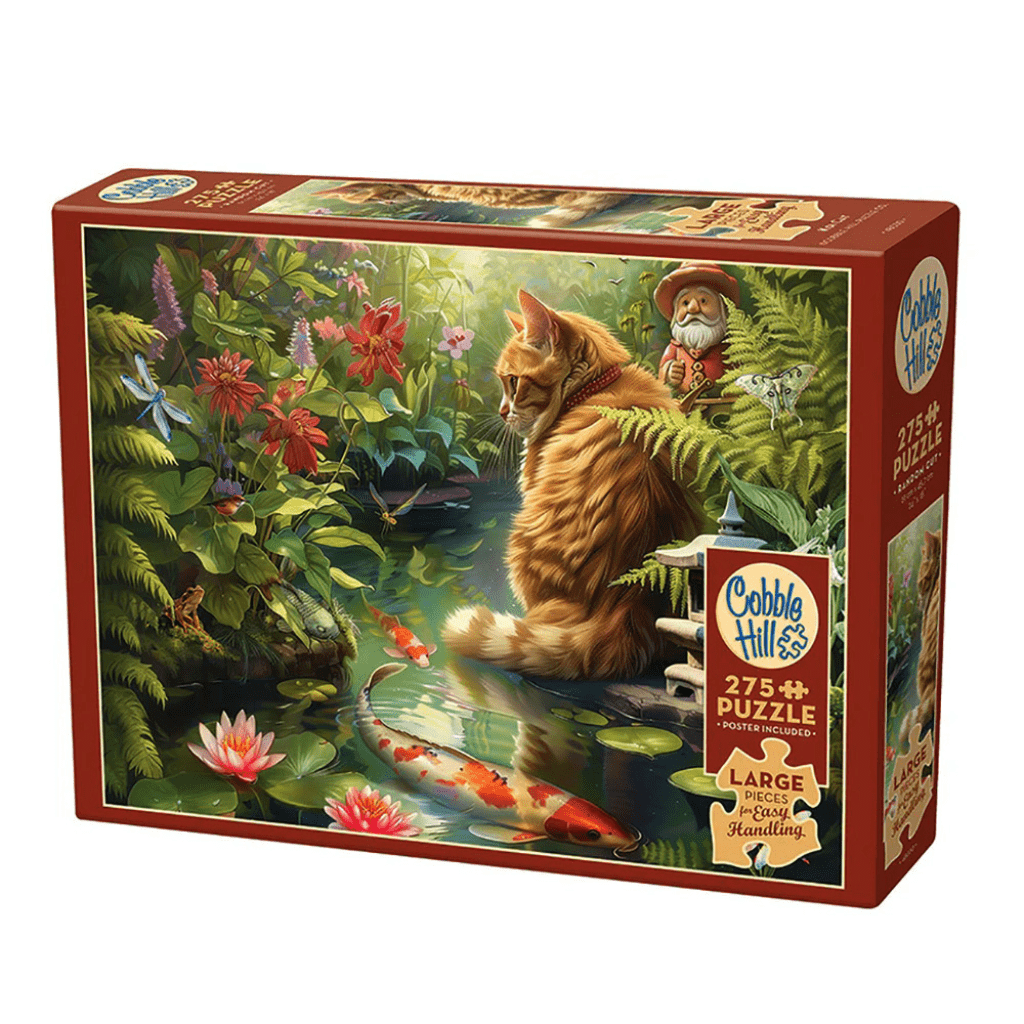 Koi Cat - 275 Piece Extra Large Jigsaw Puzzle